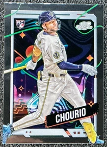 Jackson Chourio 2024 Topps Cosmic Chrome #179 Rookies (RC) Brewers - Picture 1 of 2