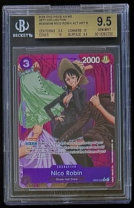 BGS 9.5 One Piece EB02-036 R* Nico Robin Alt Alt -English-25th Collection-Graded - Picture 1 of 2