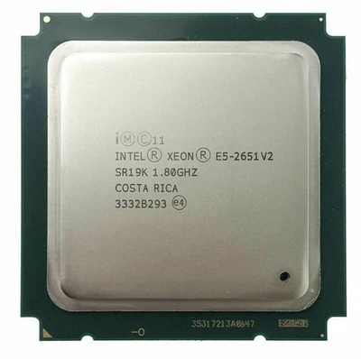 Intel Xeon E5-2651 V2 12Core 1.80GHz 30MB SR19K 95W LGA2011 CPU Processor - Image 1 of 4