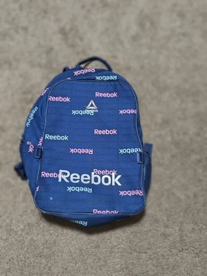 Reebok унисекс синий рюкзак б/у имеет небольшое пятно на левом углу - Изображение 1 из 4