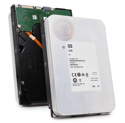 WL OEM 14TB 7.2K RPM SAS 12Gb/s 3.5" HDD Comparable to ST14000NM0048 - Image 1 of 4