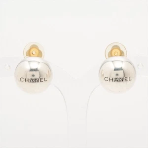 Chanel 98P Earrings (for both ears) GP Silver - Picture 1 of 5