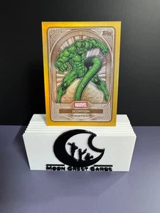 Scorpion "Minted" (#/50 Gold) -- 2025 Topps Chrome Marvel | Minted Bronze | #42 - Bild 1 von 3