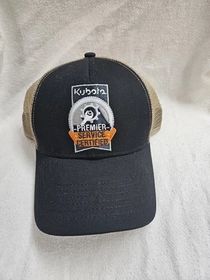 NWT KUBOTA FARM TRACTOR EQUIPMENT CORN FARMING FARM TRUCKER SUMMER  HAT CAP - Image 1 of 3
