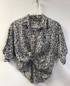 Vintage/Retro Stoplight of California Crop Shirt Gr. Medium schwarz Bluse Top 🤍 - Bild 1 von 5