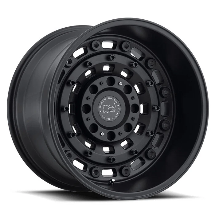1 llanta de 20 pulgadas negra Rhino Arsenal ARS 20x12 -44 mm elevada Dodge RAM 1500 Foto 1 de 1