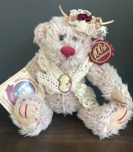 DAN DEE 9" Rosemary Gemstone Cameo Lace 100th Anniversary of Teddy Bear LIMITED - Picture 1 of 10