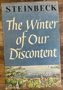 E2 - The Winter Of Our Discontent by John Steinbeck VINTAGE 1961 HC/DJ BCE - Picture 1 of 5