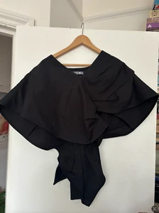 Jacquemus Navy Linen Top - Picture 1 of 5