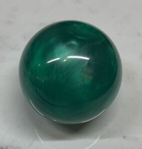 Emerald Green Gear Shift Knob Round Ball Shape to Suit Most Models with Thread