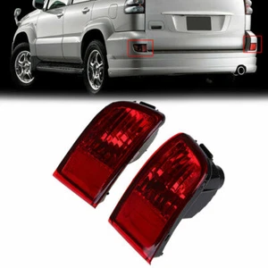 For Toyota Land Cruiser Prado J120 02-09 Pair Rear Tail Fog Light Housing TR34RI - Picture 1 of 11