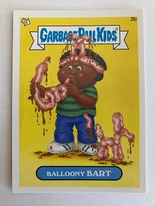 Topps Garbage Pail Kids GPK Balloony Bart #2b 2012 - Imagen 1 de 2