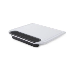 WEBER CUT AND CATCH CUTTING BOARD WITH CATCH BIN WHITE - Picture 1 of 1