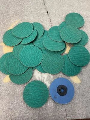 3" T"S" P60 Quick Change TS Button Style Discs BAG OF 25 - Image 1 of 4