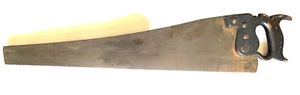 Vintage Disston rip cut Hand Saw Used - Picture 1 of 8