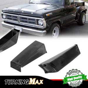 For 1970 1971 1972 Ford Pickup Truck Smoke Park Parking Light Turn Signal Lenses - Picture 1 of 8