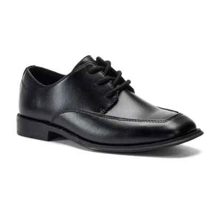 New Boys Size 13 1 2 3 4 SONOMA GOODS FOR LIFE ALEXANDER Dress Shoe Black - Picture 1 of 5
