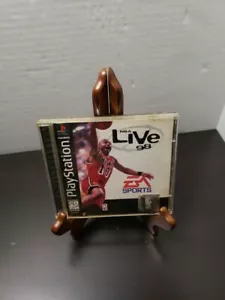 Original Sony Playstation 1 PS1 NBA Live 98 Basketball Video Game Complete - Picture 1 of 5