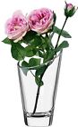 Glass Centerpiece Slanted Table Flower Vase H20 cm Mothers Day - Unusual Design