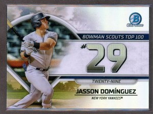 2023 Bowman CHROME Scouts Top 100 You Pick Complete your set SPECIAL!!!!