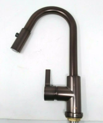 Grifo de cocina Kingston Latón LS8785CTL Continental Pulverizador Extraíble Montaje en Cubierta Foto 1 de 4