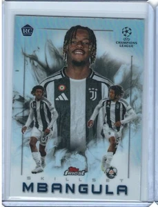 2025 Topps Finest UEFA Skillset Samuel Mbangula Juventus SK-8 - Picture 1 of 1