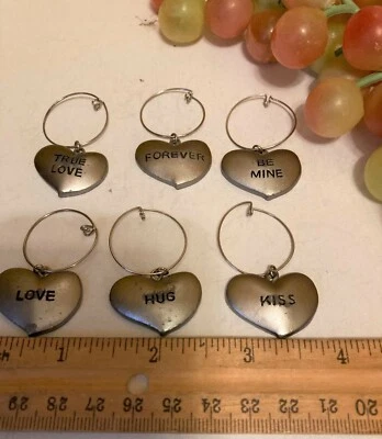 侍酒师葡萄酒玻璃饰品异想天开的锡线 6 件套 1W — 第 1/3 张图片