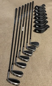 Cleveland Launcher XL Halo Iron Set 4-PW Cypher 5.0 50g Senior Graphite RH - Picture 1 of 19