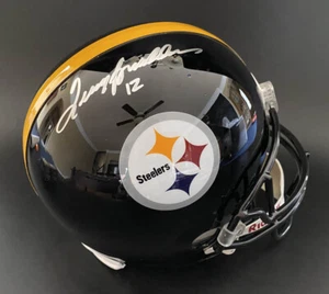 Casco Completo Terry Bradshaw FIRMADO Pittsburgh Steelers F/S 12 PSA/ADN AUTOGRAFIADO - Imagen 1 de 4