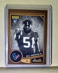 Will Anderson Jr. 2023 Panini NFL Studio Rookies #29 Rookie Card 1/370 - Picture 1 of 2