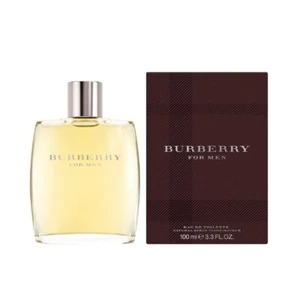 Burberry Eau de Toilette Natural Spray for Men 3.3 Oz - Picture 1 of 2