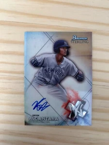 2021 Bowman Sterling Prospect Autographs #BSPAKA Kevin Alcantara - NY YANKEES - Picture 1 of 2