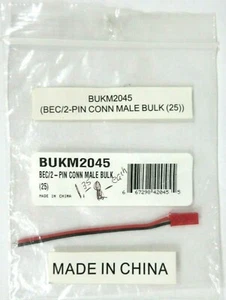 Bulk Programm BEC/2-poliger Stecker - Stecker (BUKM2045) - Modell RC Teile Zubehör - Bild 1 von 5