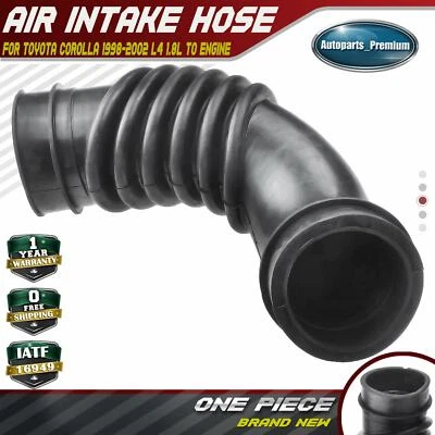 Manguera de tubo de admisión de filtro de aire nueva para Toyota Corolla 1998-2002 L4 1,8 L al motor Foto 1 de 4