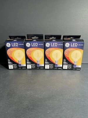 GE G25 E26 (Medium) LED Bulb Soft White 40 Watt Equivalence 4 pk - Image 1 of 2