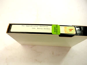 The Appendicular Skeleton VHS Tape College Science Presentation - Picture 1 of 7