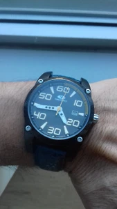 TIME FORCE TF2830J09 RACING VINTAGE COLLECTION NOS WATCH MONTRE UHR RELOJ FOND - Imagen 1 de 12