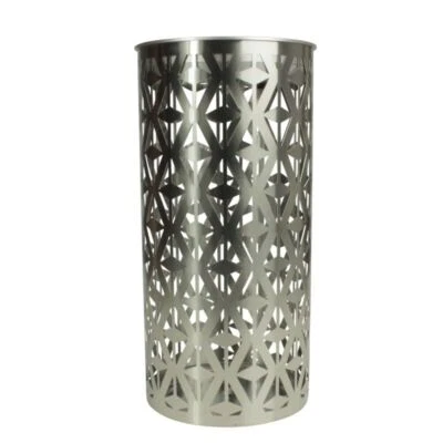 LED Solar Metall Laterne 24x12cm mit Farbwechsel & Lichtmuster für Garten groß - Bild 1 von 4