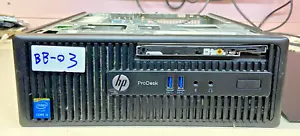 HP ProDesk 400 G2.5 SFF Barebones - NO CPU / RAM / SSD/ OS / CABLE (OFFERS OK) - Afbeelding 1 van 6