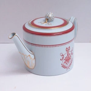 Teiera Copeland Spode Red Newburyport con coperchio - pietra fine A Y3360 ottima! - Foto 1 di 9