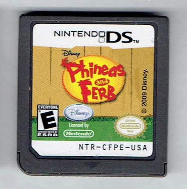 Nintendo DS Phineas And Ferb Video Game Cart Only - Image 1 of 1
