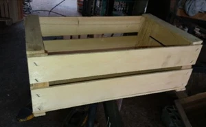 Set 10 Cassette della frutta legno 50x30x18 allestimento cesti librerie scaffali - Foto 1 di 3