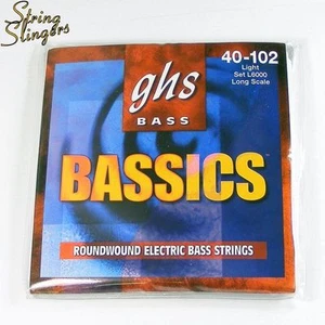 GHS L6000 Bass Bassics 4-saitige Basssaiten 40-102 - Bild 1 von 1