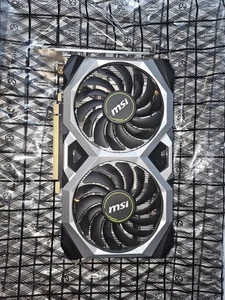 MSI NVIDIA GeForce GTX 1660 Ti Ventus XS 6GB OC GDDR6 Graphics Card - Picture 1 of 2