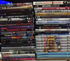 NEW TITLES ADDED Music & Concert DVDs - Buy more to get additional 20% discount - Bild 1 von 177