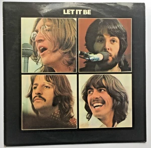 THE BEATLES "LET IT BE" UK RED APPLE SLV - 2U MATRIX ISSUED MAY TO SEPT 1970 - Picture 1 of 7