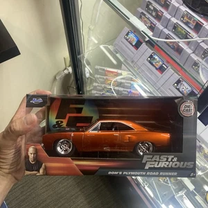 Jada Toys Fast & Furious Doms Plymouth Road Runner arancione bruciato articolo 1:24 - Foto 1 di 10