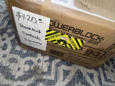 Juego de Mancuernas Ajustables Powerblock 5010009601 Elite EXP - Negro, Caja Dañada Foto 1 de 4