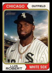 2023 Topps Heritage #9 Luis Robert - Foto 1 di 2