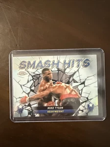 2024 TOPPS CHROME BOXING MIKE TYSON SMASH HITS REFRACTOR SP - Picture 1 of 2